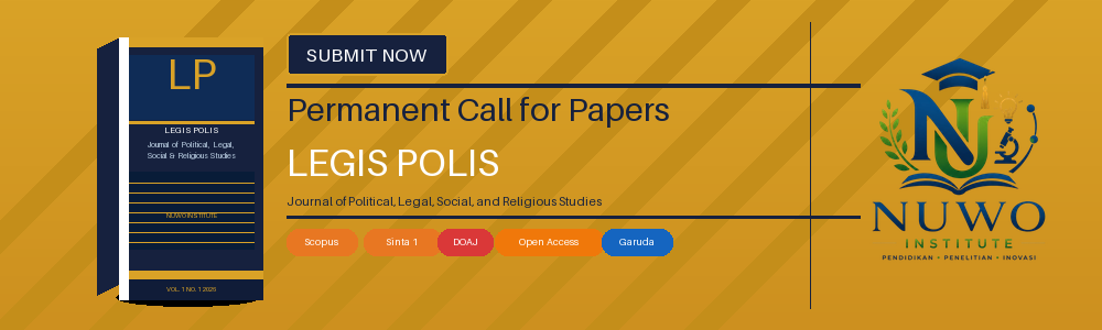 LEGIS POLIS — Permanent Call for Papers