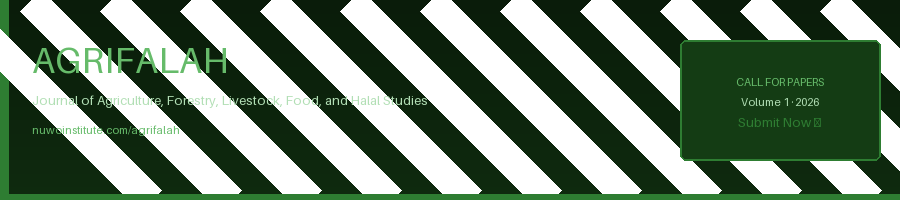 AGRIFALAH — Permanent Call for Papers